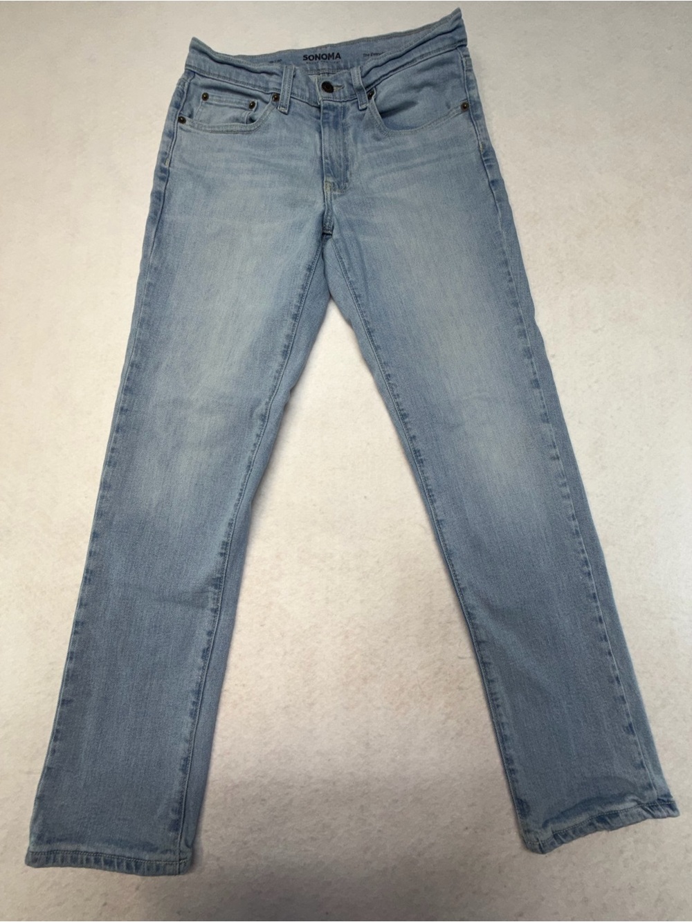 Sonoma Men's Light Wash Straight Jeans 29/30